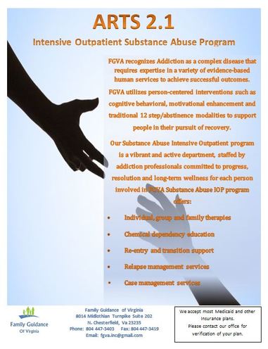 Intensive Outpatient Substance Abuse Program outline
